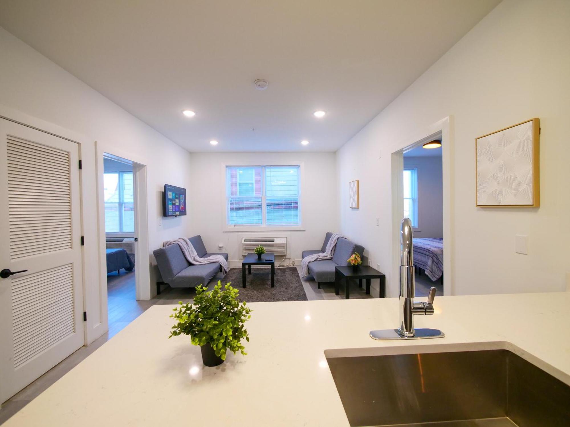 New Modern Serenity- 2Br Retreat Near New York City Bayonne Extérieur photo
